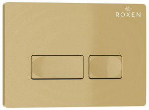 Комплект инсталляции 6 в 1 Roxen StounFix Dual Fresh 979006 с аромадозатором, золото брашированное