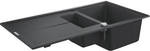 Кухонная мойка Grohe K400 31642AP0 / 31642AT0 оборачиваемая, 100х50, серый гранит