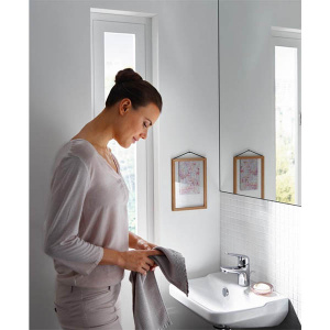 Смеситель для умывальника Hansgrohe Novus 71020000 с донным клапаном
