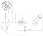 Смеситель для ванны Lemark Wing LM5302C
