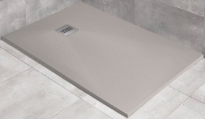 Душевой поддон Radaway Kyntos F Cemento, 100x80, цемент