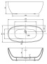 Акриловая ванна Vincea VBT-405-1700MB