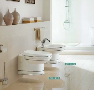 Подвесное биде Ceramalux 1413