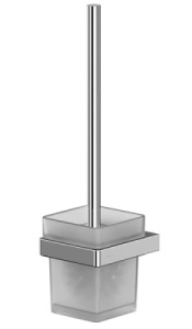 Ершик для унитаза Whitecross Cubo CU2470CR / CU2470NIB, матовый, хром