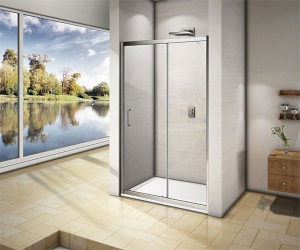 Душевая дверь Good Door Neo WTW C-CH, 120х185, прозрачный