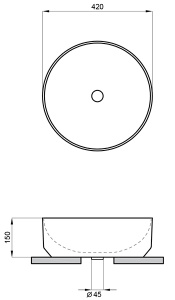Умывальник Lavinia Boho Bathroom Sink 33311092