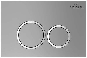 Комплект инсталляции 6 в 1 Roxen StounFix Dual Fresh 968510 с аромадозатором, сатин (хром матовый)