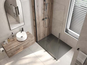 Душевая стойка Deante Therm Titanium NAC_D4HT с термостатом