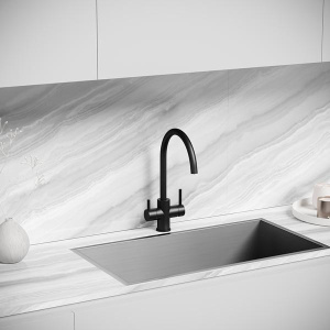 Смеситель для кухонной мойки Sancos Taper SC4012MB с подключением к фильтру воды