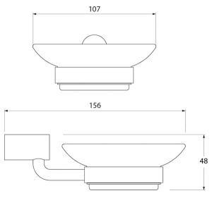 Мыльница Iddis Renior L042
