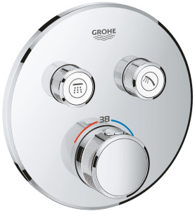 Смеситель встраиваемый Grohe Grohtherm SmartControl 29119000 / 29119DC0 термостатический