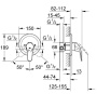 Смеситель встраиваемый Grohe Euroeco 32742000 (1 функция)