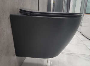 Подвесной унитаз SantiLine SL-5025MB