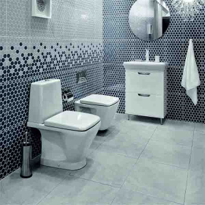 Напольный унитаз Керамин Милан R, slim Soft Close Дуал