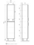 Пенал Volna Geometry 40 белый