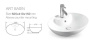 Умывальник CeramaLux N78197
