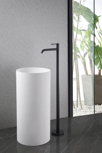 Смеситель для умывальника Abber Wasser Kreis AF8140B напольный