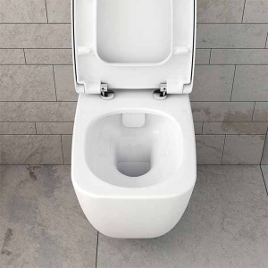 Подвесной унитаз Vitra Shift Rim-ex с сиденьем Slim