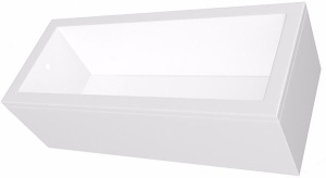 Акриловая ванна Bonito Home Delia, 180х80