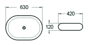 Умывальник SantiLine SL-1035