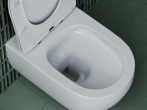 Подвесной унитаз CeramicaNova Long CN3015 Rimless Soft Close