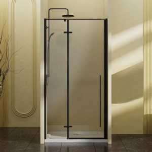 Душевая дверь Vincea Slim-N VDPH-5SN прозрачная профиль черный, 100х195, прозрачный