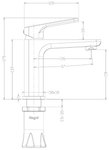Смеситель для умывальника Raglo R51.10