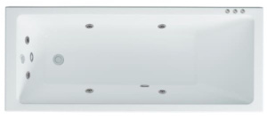 Гидромассажная ванна Triton Аура релакс Flat, 150х70