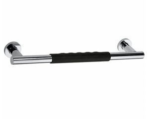 Поручень Bemeta Omega 104507675 / 104507661, 35 см, хром, черный