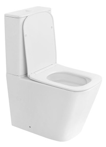 Напольный унитаз Abber Rechteck AC1210TMW, белый