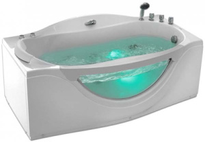 Гидромассажная ванна Gemy G9072 B, 171х92