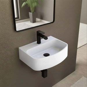 Умывальник Lauter Molara 21M451PW / 21M601PW, 45х35, белый матовый