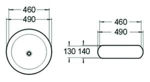 Умывальник SantiLine SL-1041