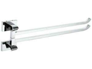 Держатель для полотенец Gappo G0712 / G0713 / G0714, 2 перекладины, хром