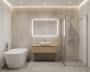 Умывальник Canterno Самора 540 элипс Solid Surface