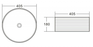 Умывальник BelBagno BB1406
