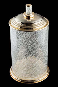 Мусорное ведро Boheme Murano Cristal 10914-CRST-G