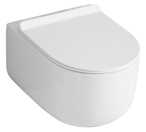 Комплект инсталляции Roxen StounFix Dual Fresh с креплениями, металлической кнопкой и унитазом Asten Readle Stella Tornado AR1065, золото брашированное