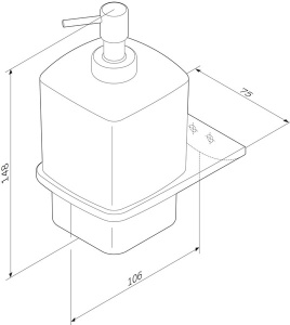 Дозатор для моющих средств AM.PM Inspire 2.0 A50A36900