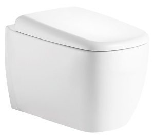 Комплект инсталляции Viega Prevista Dry WC 771973 с кнопкой Visign for Life 6 773748 и унитазом Roxen Martin 530220-02 Rimless Soft Close