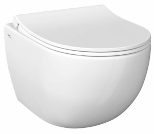 Комплект инсталляции Vitra L-Box Sento 9830B003-7207 c кнопкой смыва и подвесным унитазом