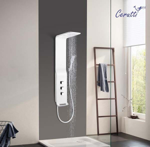 Душевая панель Cerutti Sella W термостатическая