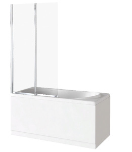 Душевая шторка на ванну Good Door Screen FO-80-C-CH