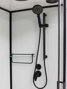 Душевая кабина Frank F418 / F411 / F412 Black