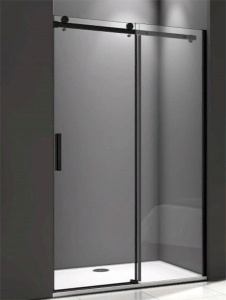 Душевая дверь Good Door Galaxy WTW-C-B черный профиль, 110х195, прозрачный
