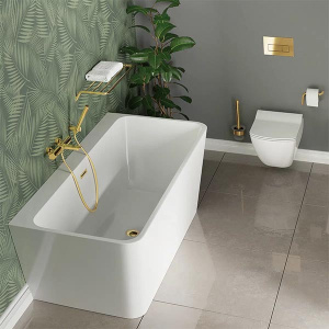 Смеситель для ванны Deante Arnika Gold BQA Z10M