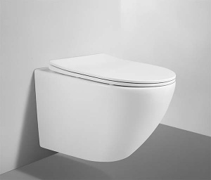 Подвесной унитаз Cerutti Sella Aria CT7183 безободковый с крышкой SoftClose