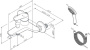 Смеситель для ванны AM.PM Joy F85E15000