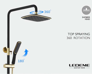Душевая стойка Ledeme L2414B