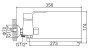Смеситель для ванны Ledeme H63 L2263